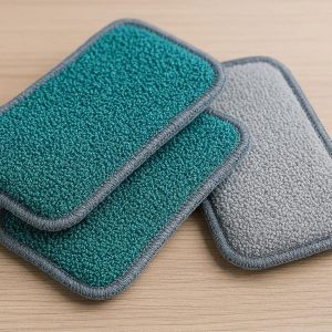 21 Dual Action Scrubbing Microfiber Cloths for Kitchen Use Double Sided Scouring Rags for Removing Tough Grime and Spills